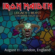Iron Maiden - Legacy of Beast 11 Aug 2018