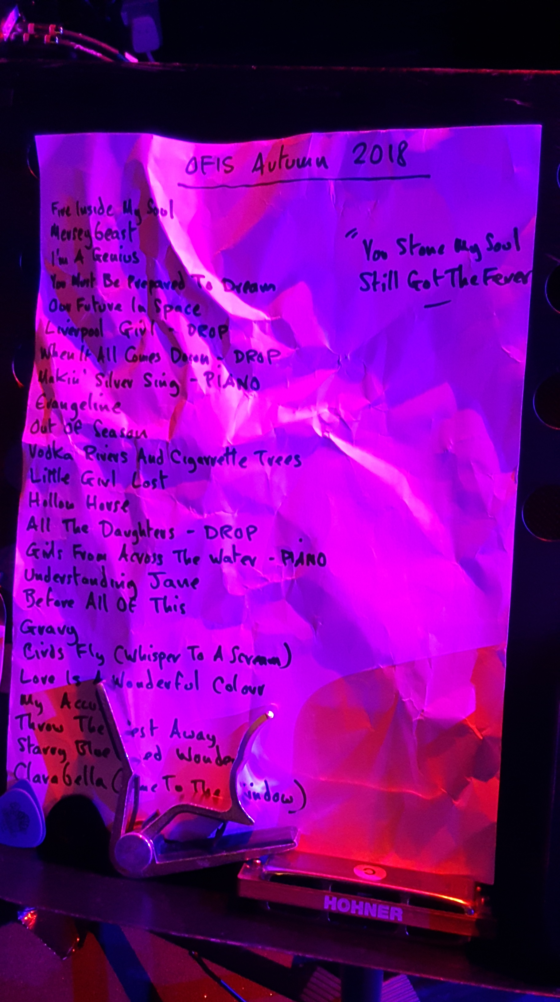 Setlist