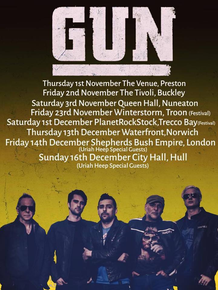 Gun 2018 UK tour