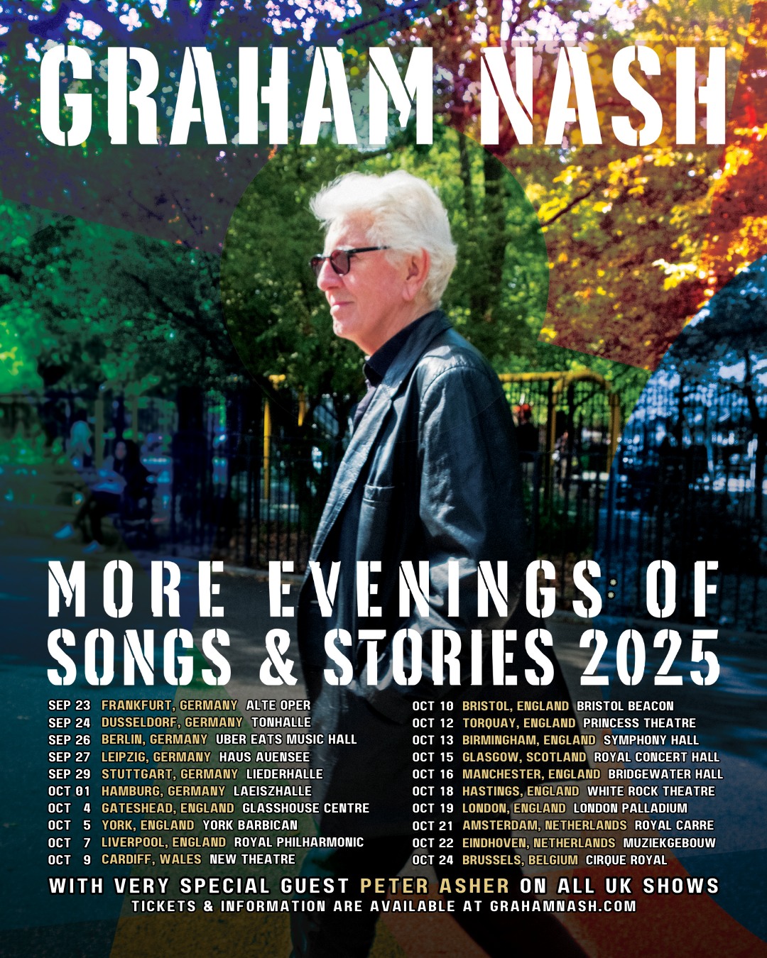 Review: Graham Nash – London Palladium 19 Oct 2025 – Marko's Music